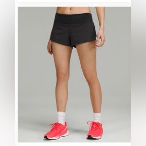 lululemon athletica - speed up short, lined - low rise 2.5 inch